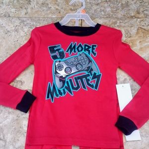 Boys 2pc Long Sleeve Top and Bottom Pajama Set